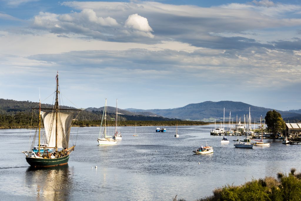 Franklin's love affair with Wooden Boats - The Huon Valley