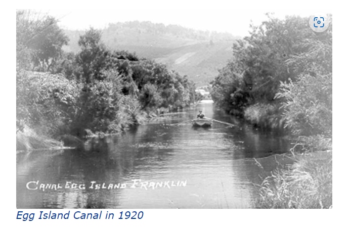 Egg Island Canal 1920