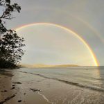 Mickeys beach rainbow